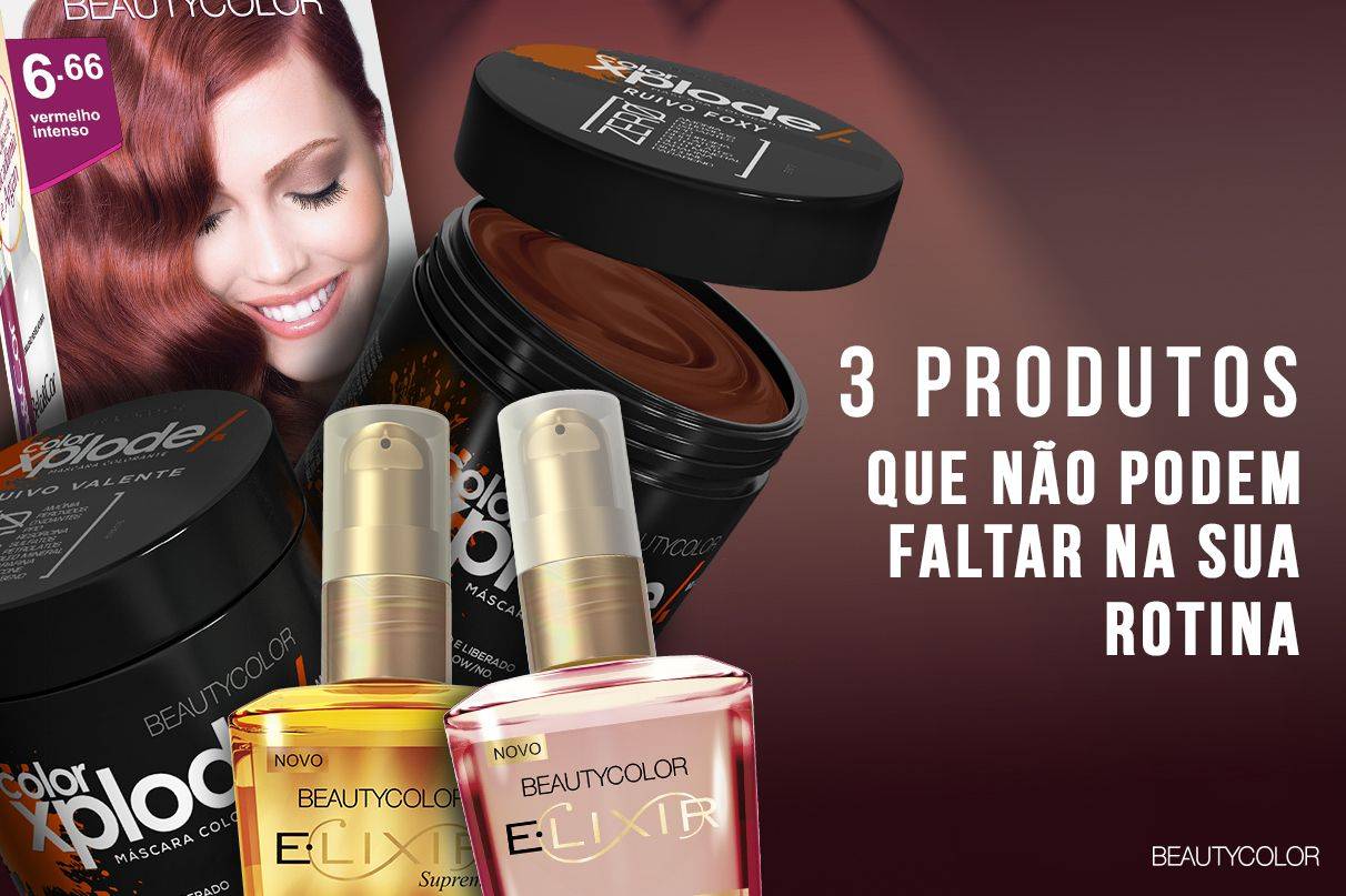 Cabelos coloridos: os 3 produtos que não podem faltar na sua rotina